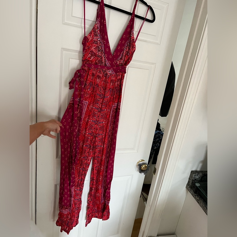 Free People Paisley Jumpsuit